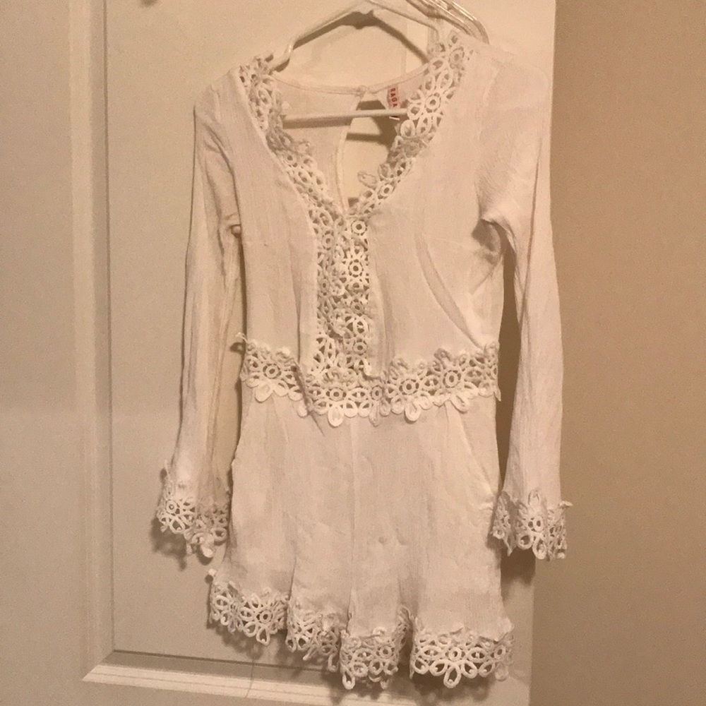 White romper